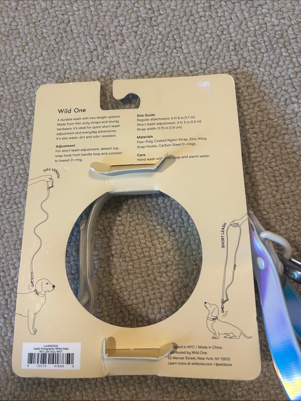 NEW wild one dog leash - Picture 3 of 4
